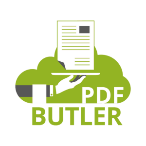 PDF butler icoon groen